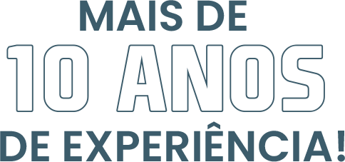 Mais de 10 anos de experiência Mais de 10 anos de experiência